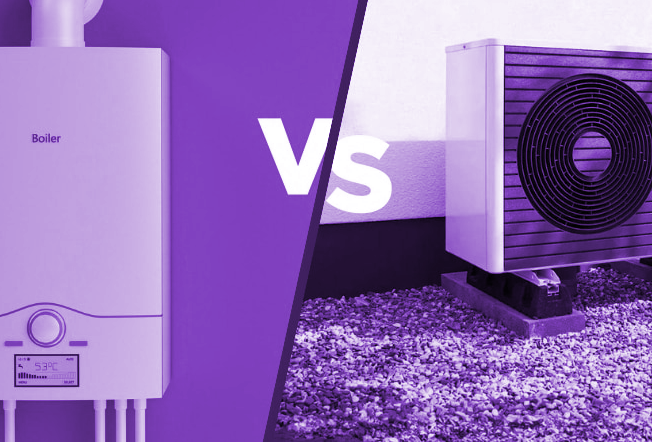 Heat Pump vs. Gas Boiler: A Complete Guide 1 Boiler-vs-heat-pump (purple)