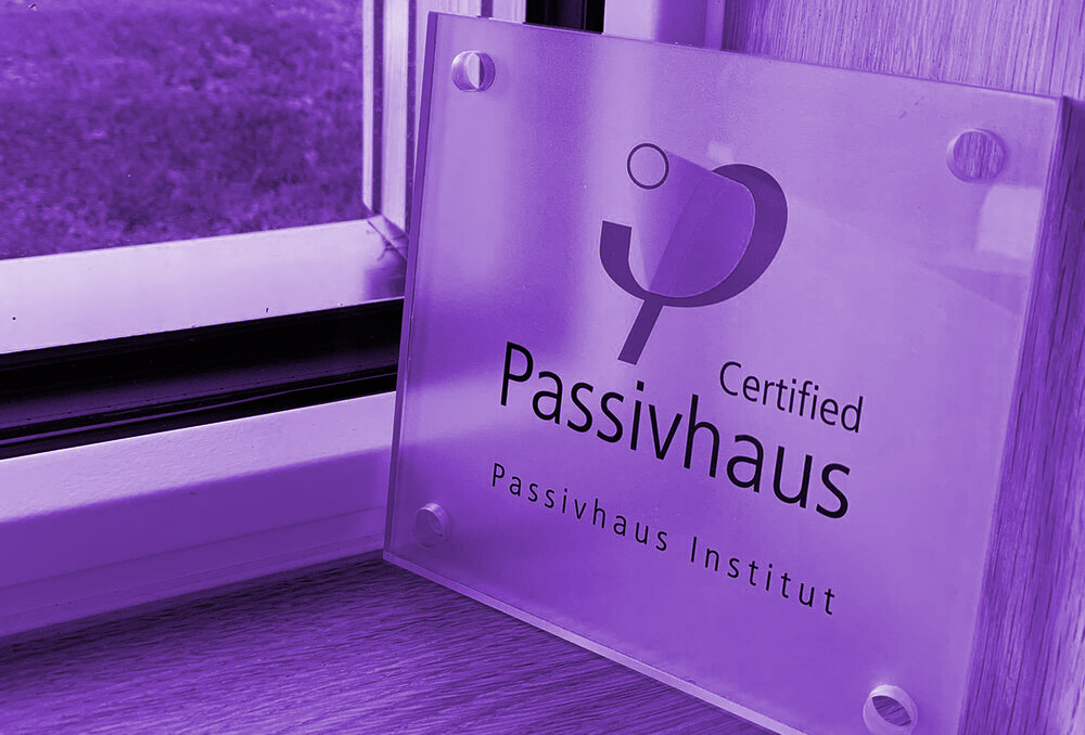 Be Empowered: The UK Homeowner’s Guide to Passive House Retrofits (Comfort, Savings & Sustainability) 1 Passivhaus plaque (purple)